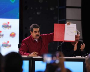 PRESIDENTE MADURO CREO GRAN MISION CHAMBA JUVENIL 20 JUNIO 2018