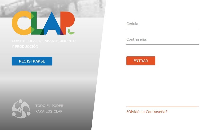 registro inscripcion clap.patri.org.ve