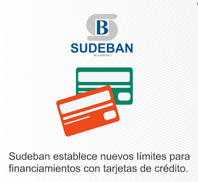 sudeban fiuja limites tarjetas credito venezuela