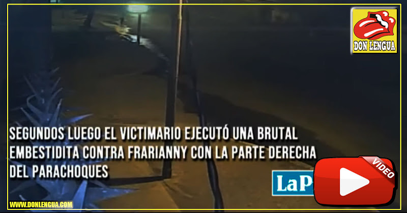 Apuñaló a su novia y la atropelló tres veces en Autopista de Lara