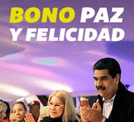 comenzo entrega del bono de la paz y felicidad noviembre 2019