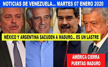 mexico y argentina alejamiento de maduro venezuela